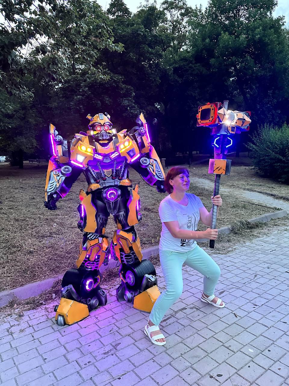 Аниматоры Трансформеры в Донецке на праздник
